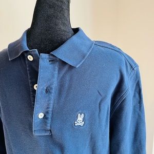 Psycho Bunny  - long sleeve polo - size 4